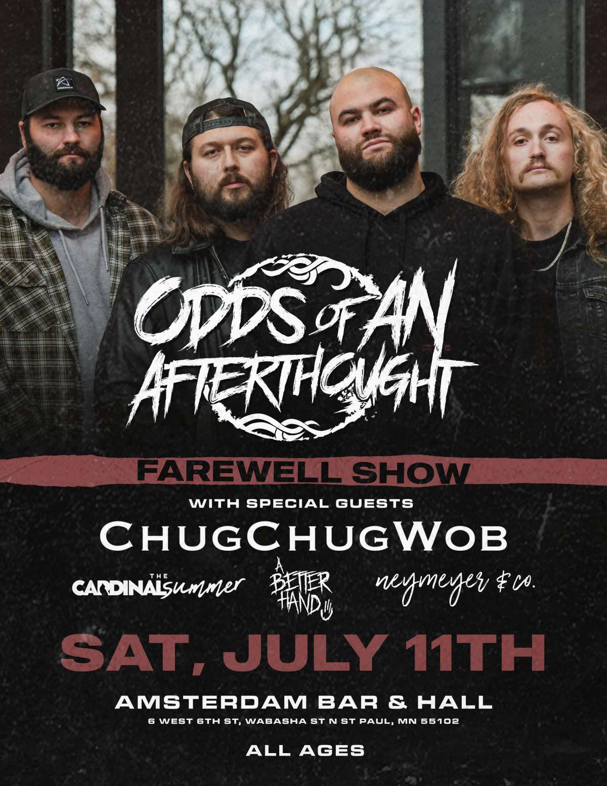Odds of an Afterthought – Farewell Show