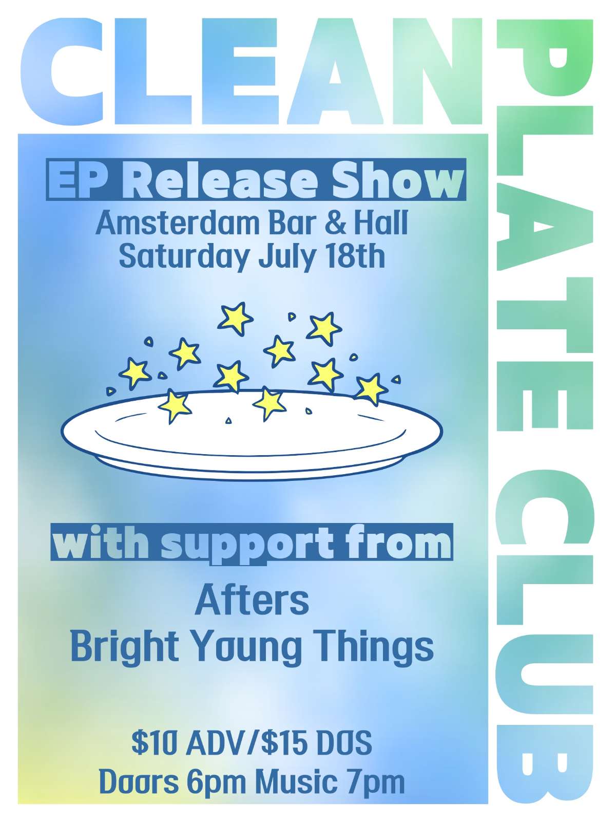 Clean Plate Club EP Release Show