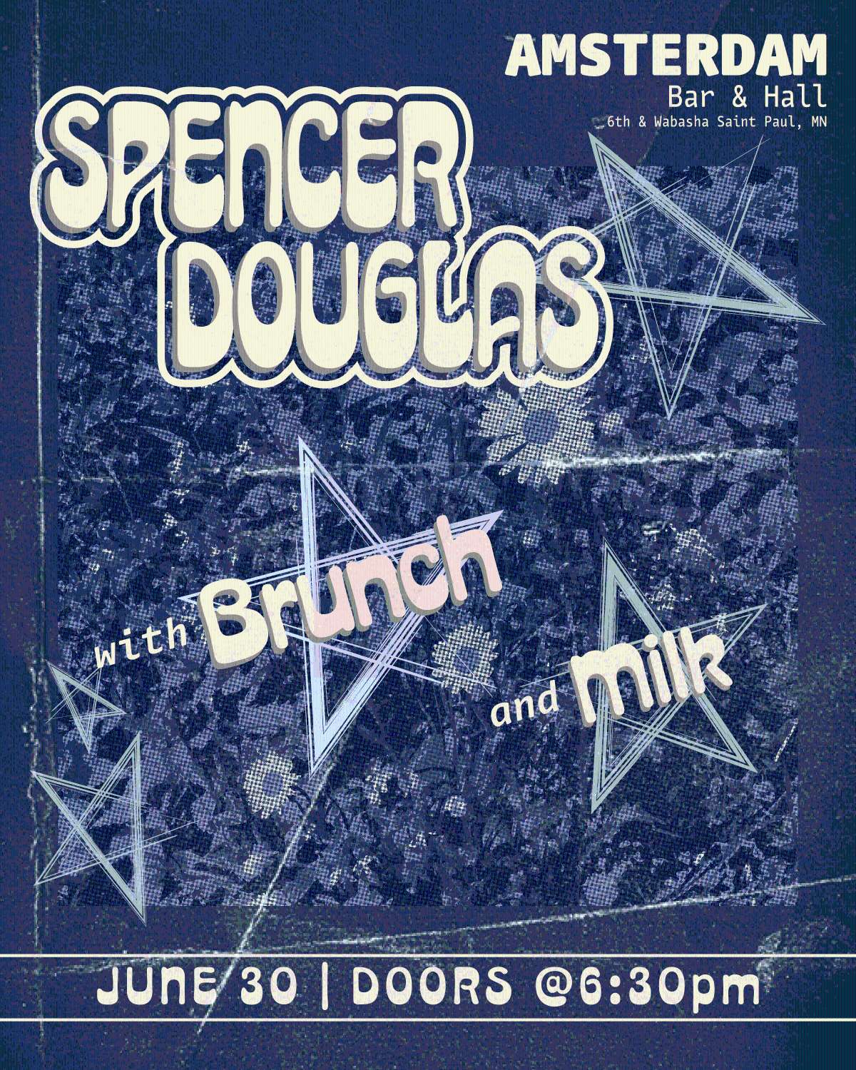 Spencer Douglas with Brunch and Milk