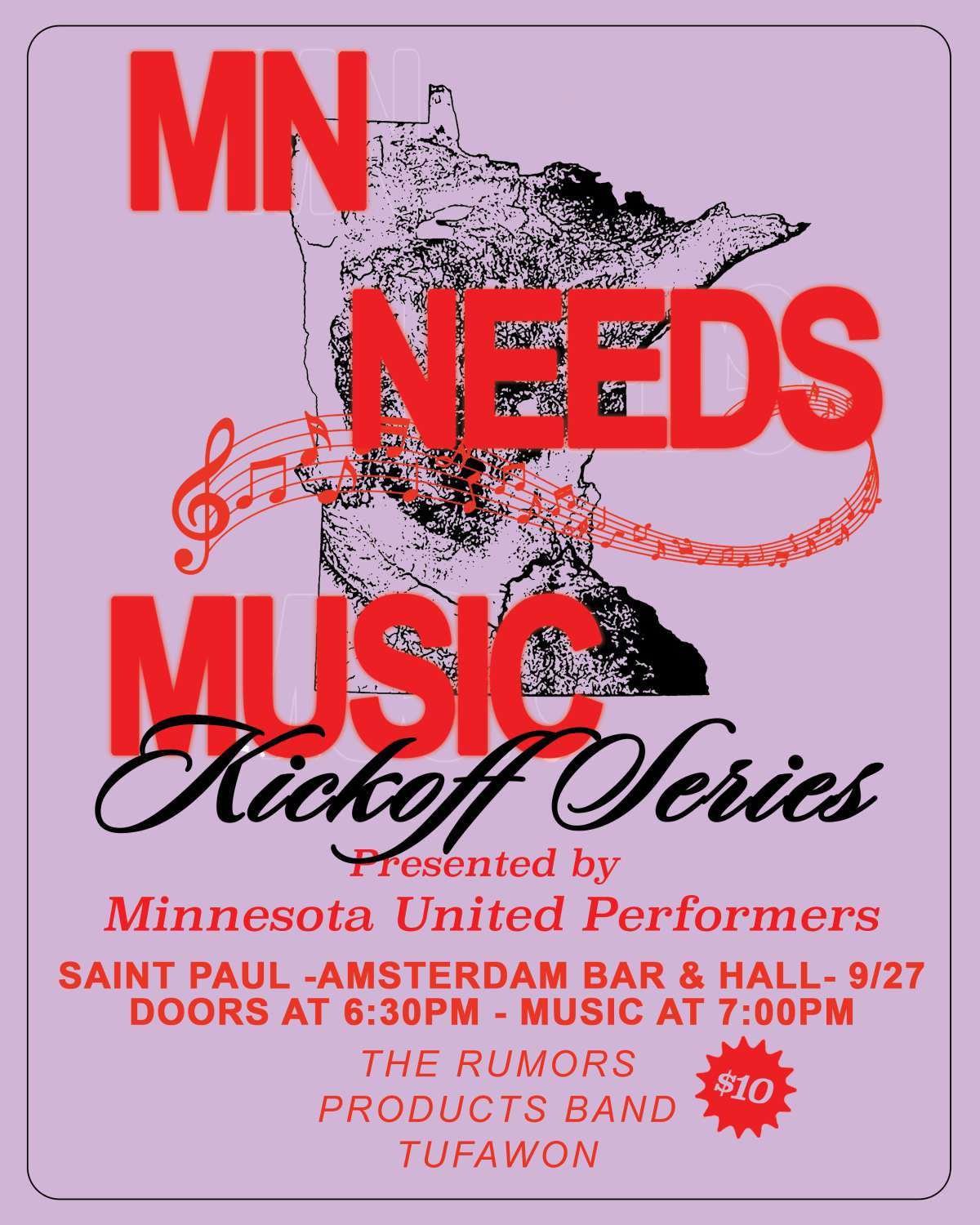 MN Needs Music Campaign Kickoff