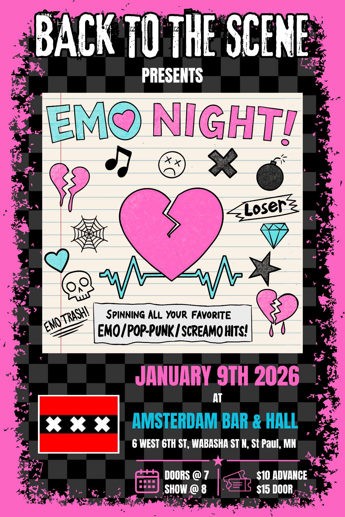 Emo Night! Hosted by Back to the Scene