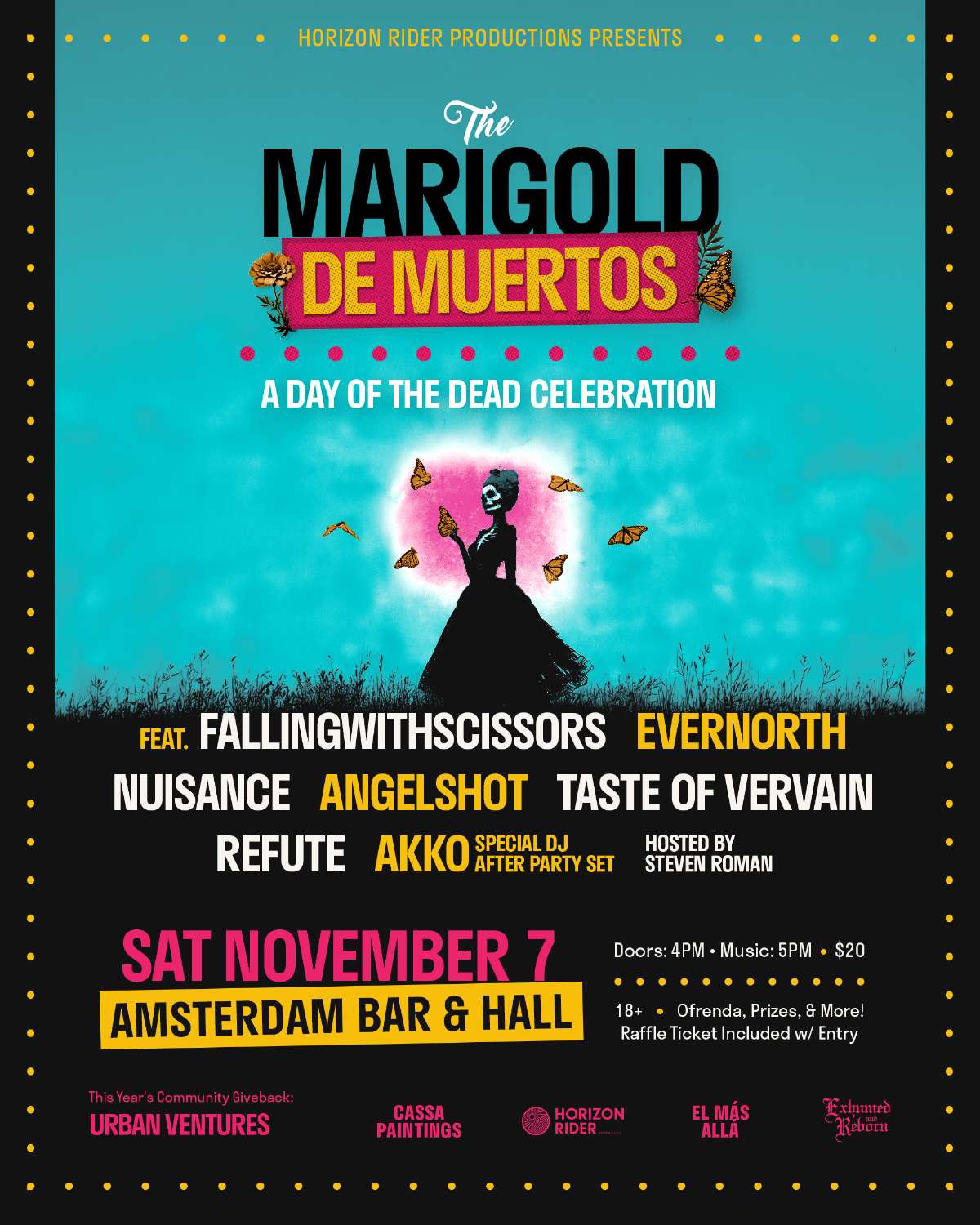 The Marigold de Muertos: A Day of the Dead Celebration